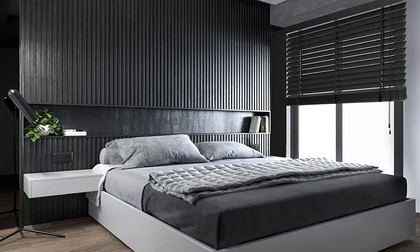 Bamboo blinds for bedroom